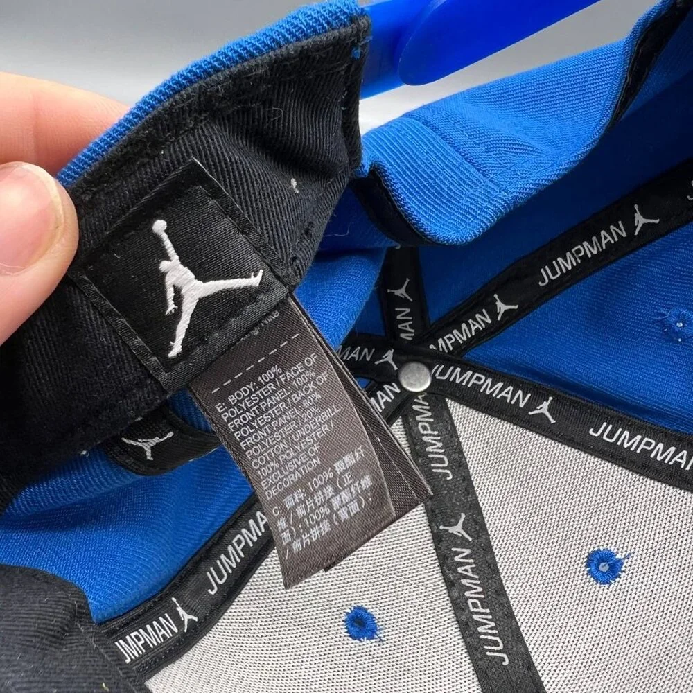 Air Jordan Hat Men‎ Blue Cement Elephant Jumpman Snap Back Cap